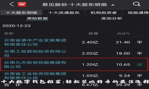 十大数字钱包推荐：轻松装比特币的最佳选择