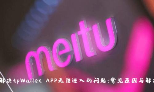 i如何解决tpWallet APP无法进入的问题：常见原因与解决方案