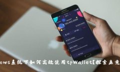 Windows系统下如何高效使用tpWallet？探索未竟之旅