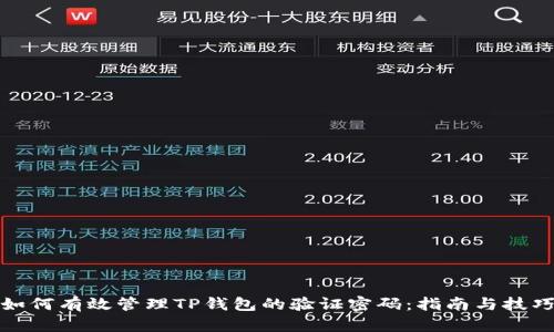 如何有效管理TP钱包的验证密码：指南与技巧